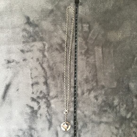 Silver Sparkling Star Crystal Necklace - Picture 7 of 7